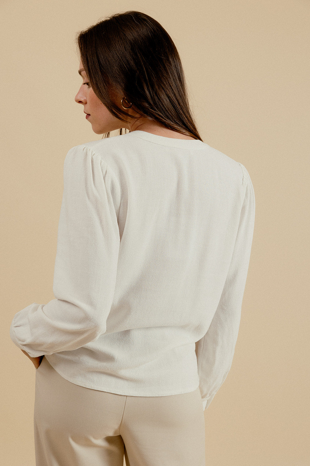 CHEMISE ELORINE - ÉCRU