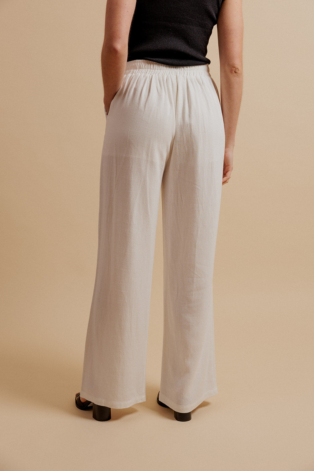 PANTALON GEORGIE - ÉCRU