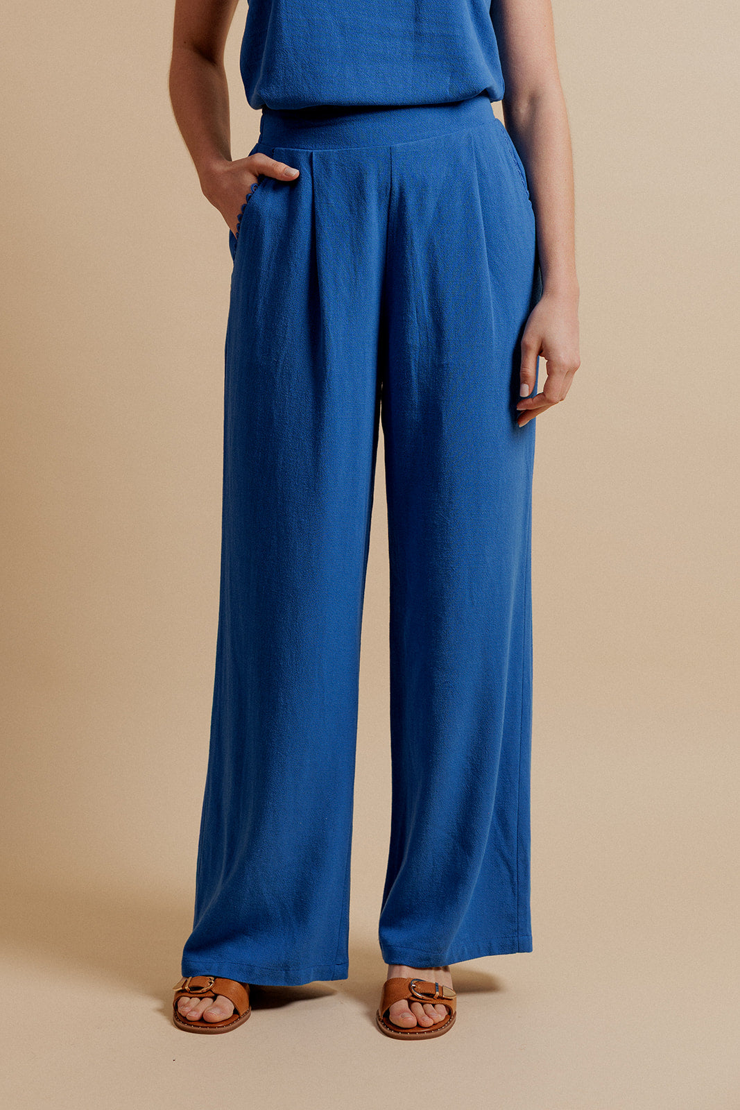 PANTALON GEORGIE - BLEU