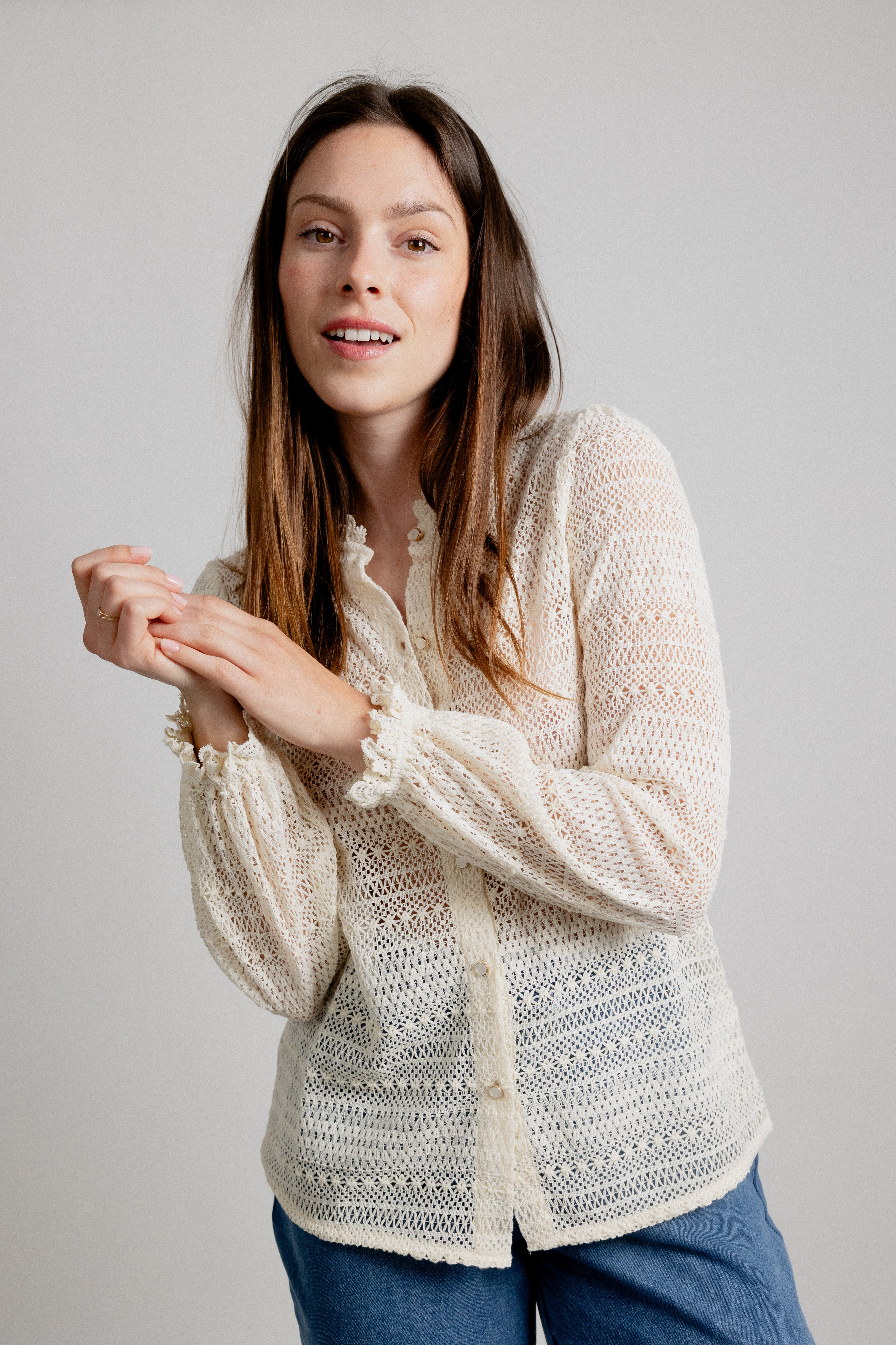 CHEMISE GRACE - ÉCRU