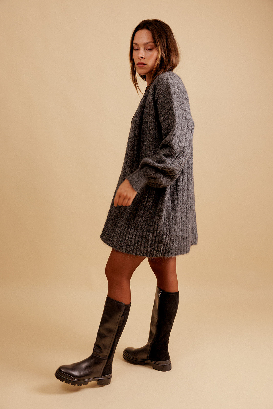 CARDIGAN ISMÉRIE - GRIS