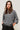 PELYNE - Pull à Manches 3/4 Gris
