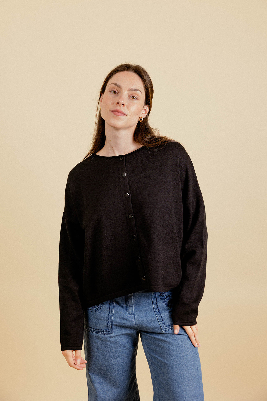 GILET GERMAIN - NOIR