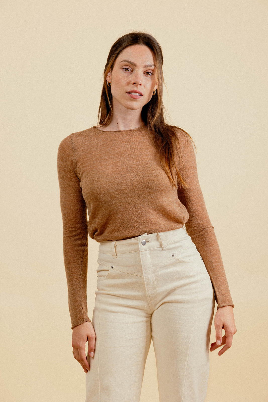 SOUS PULL GIORGIA - CAMEL