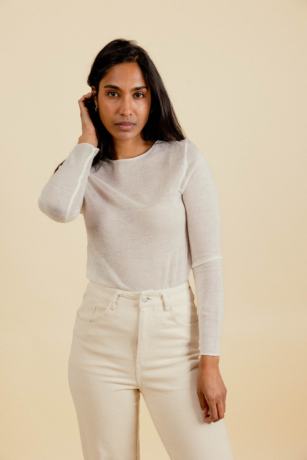 SOUS PULL GIORGIA - ÉCRU