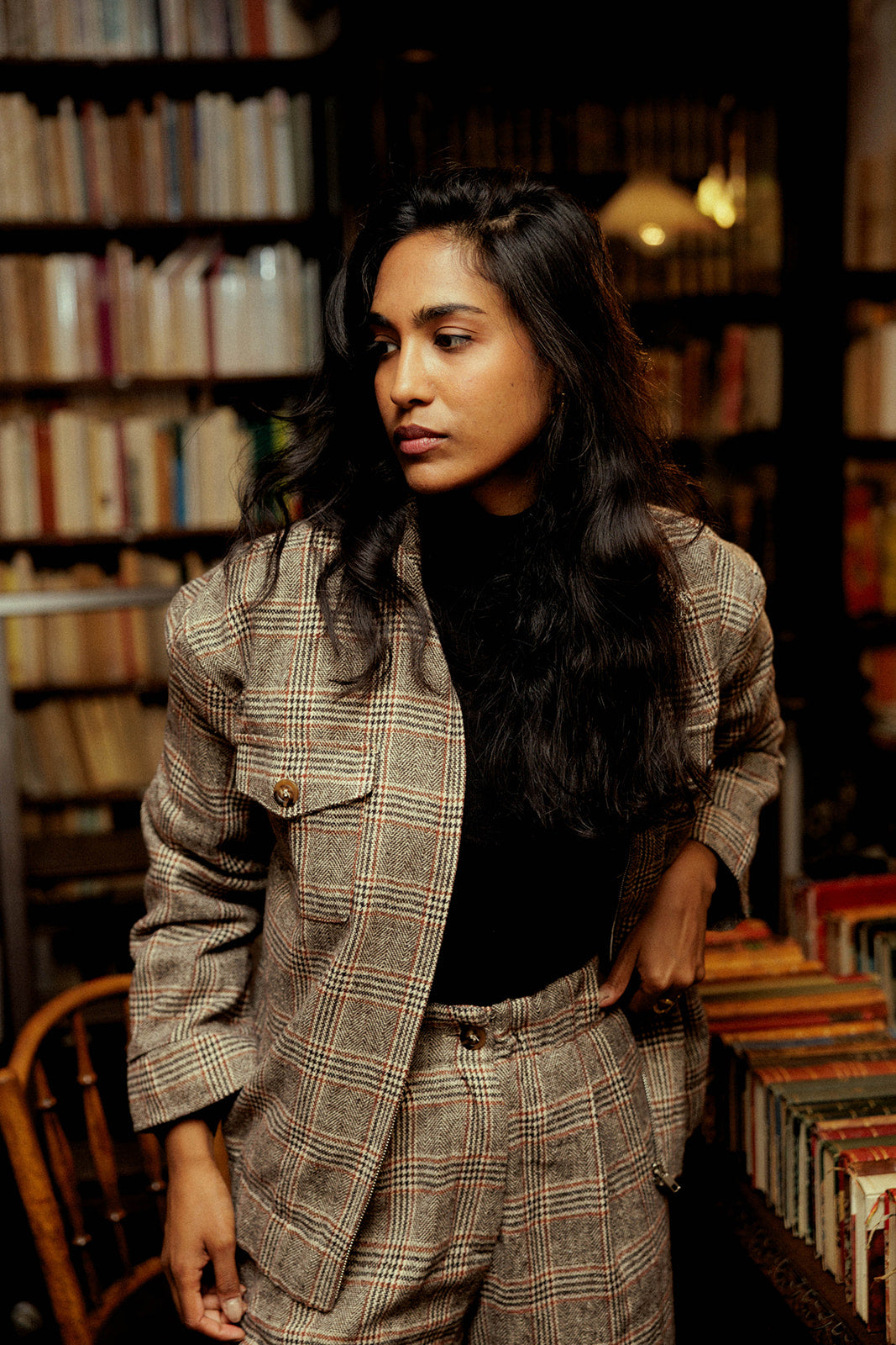 IZZIE JACKET - PLAID