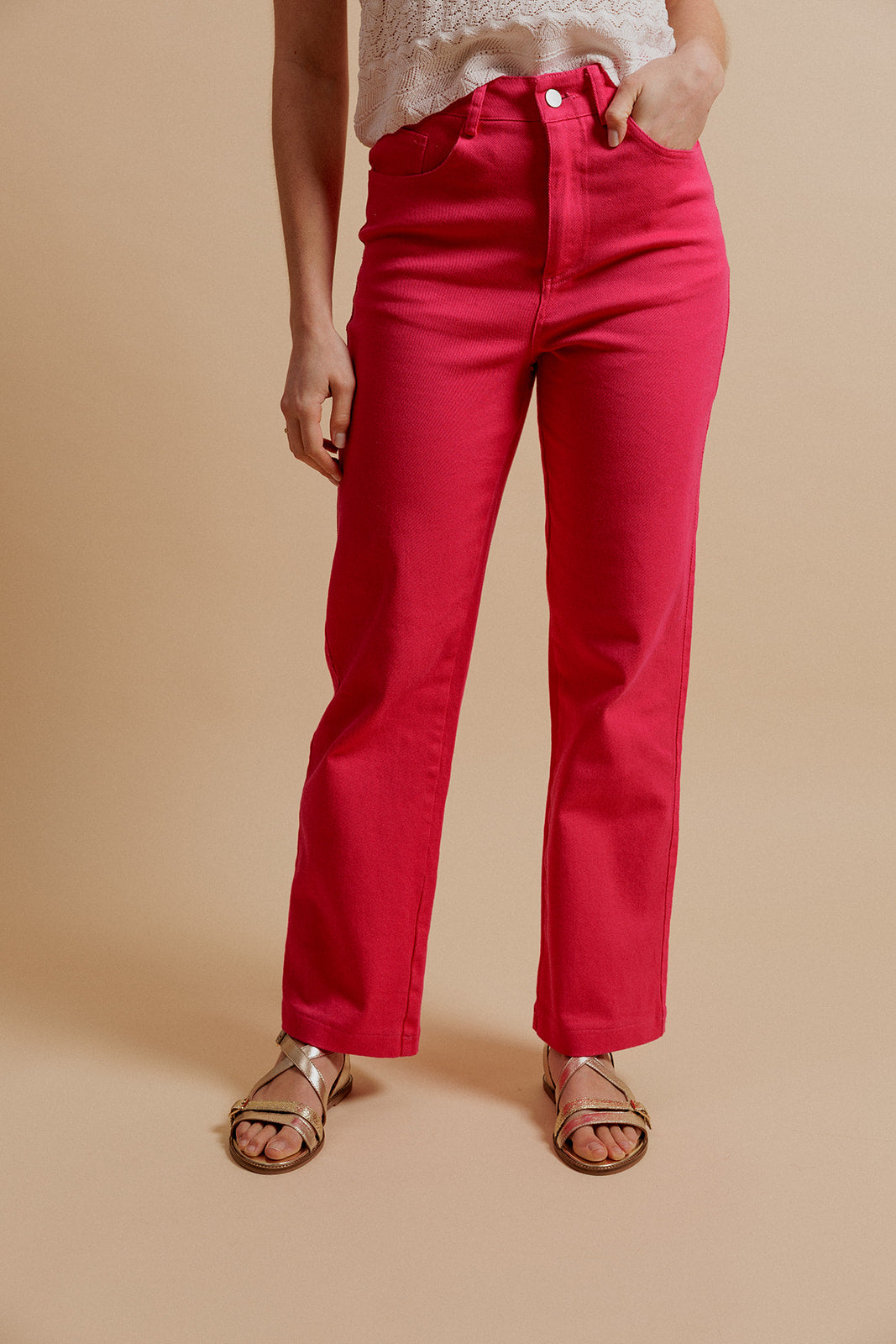 PANTALON JANINE - FUSCHIA