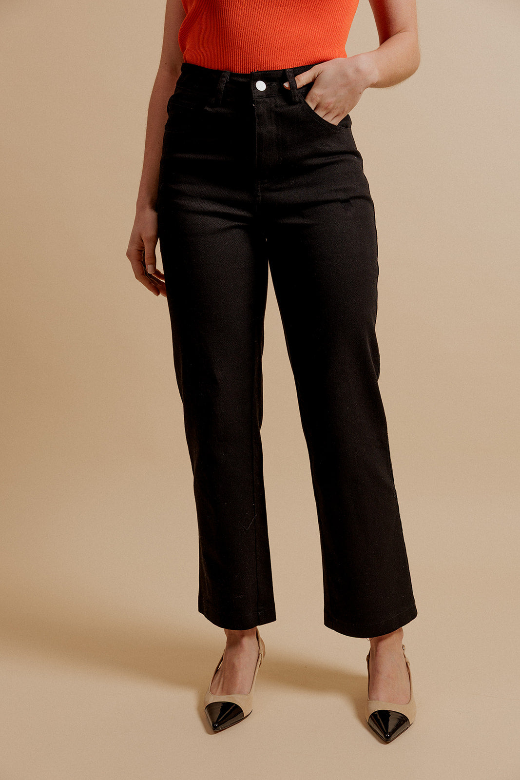 PANTALON JANINE - NOIR