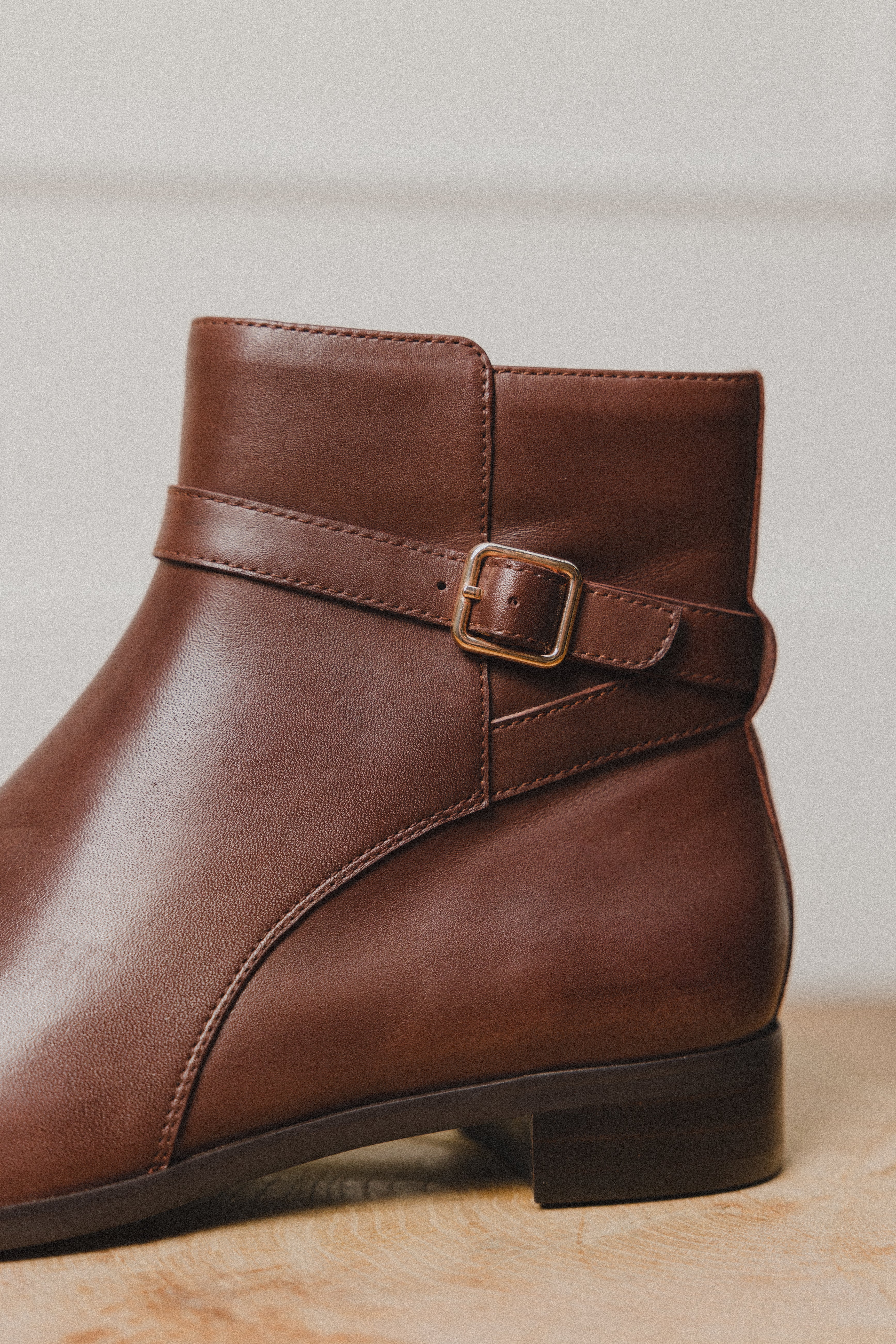 BOTTINES JOKARI - Marron