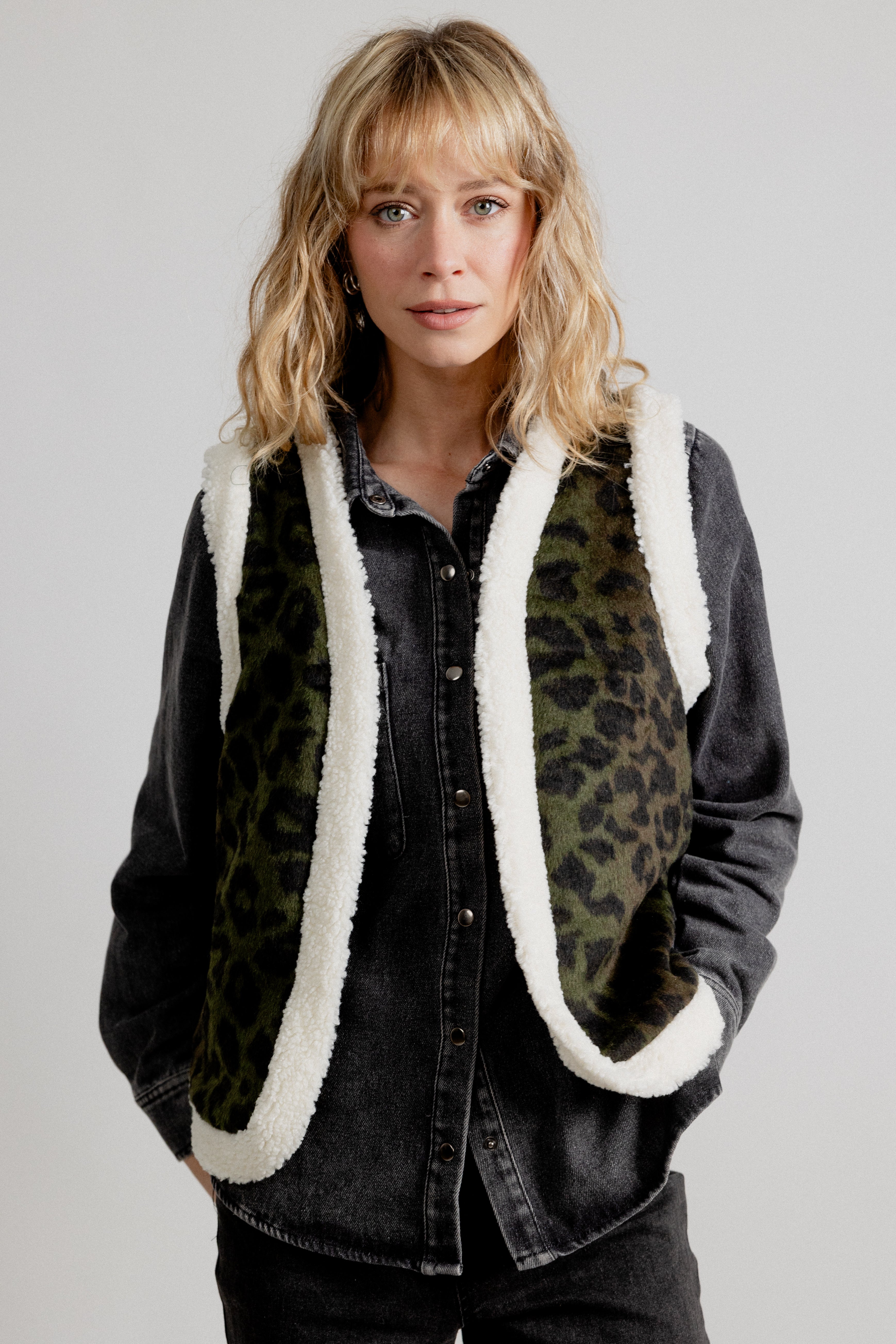 VESTE JOON - LEOPARD