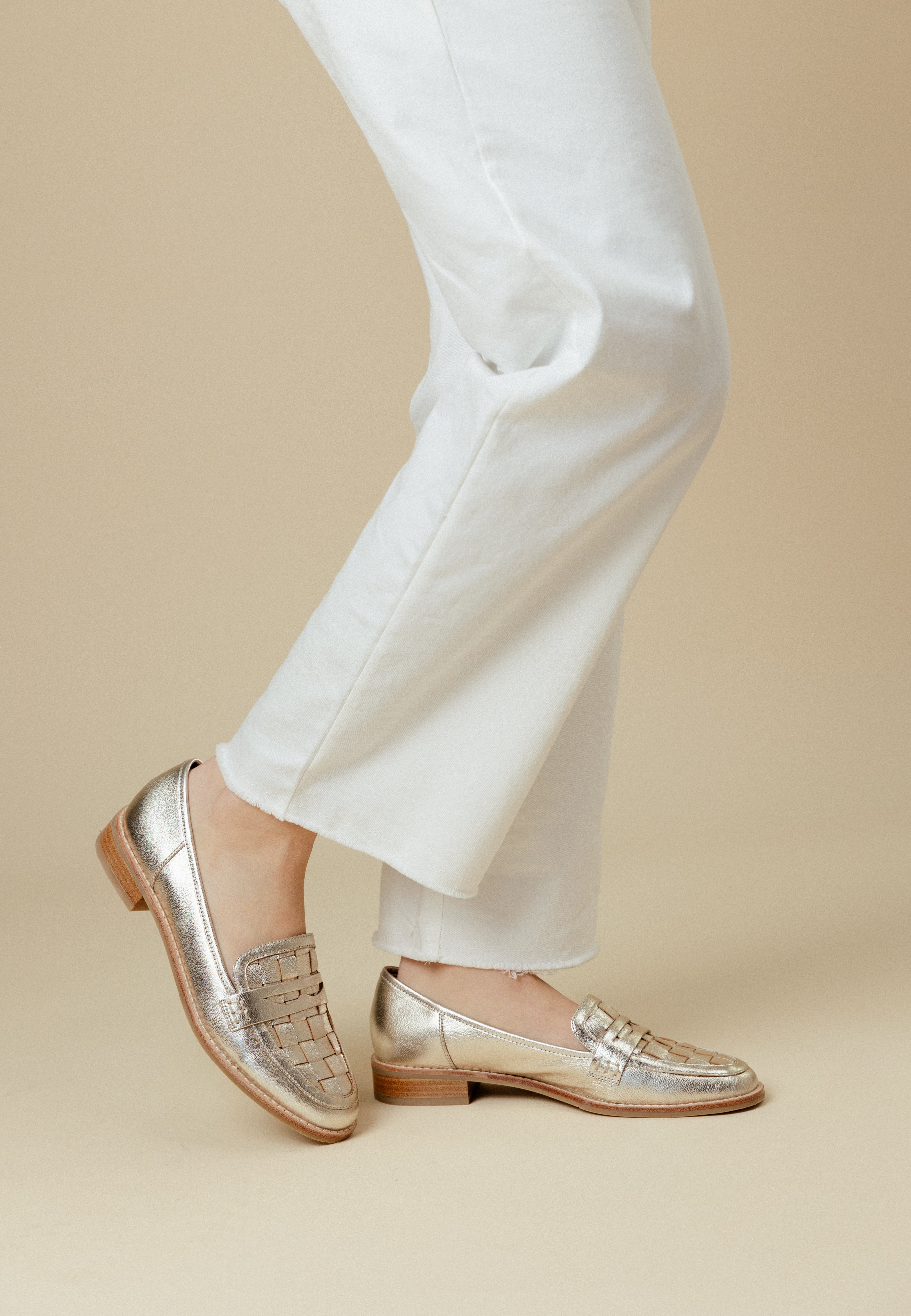 JIJI MOCCASINS - PLATINUM