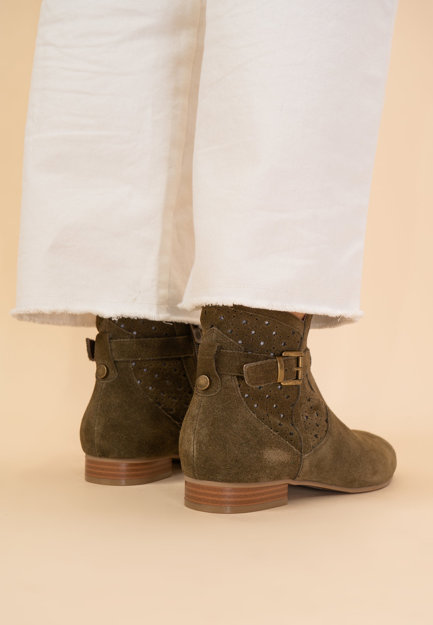 JOSEE ANKLE BOOTS - KHAKI