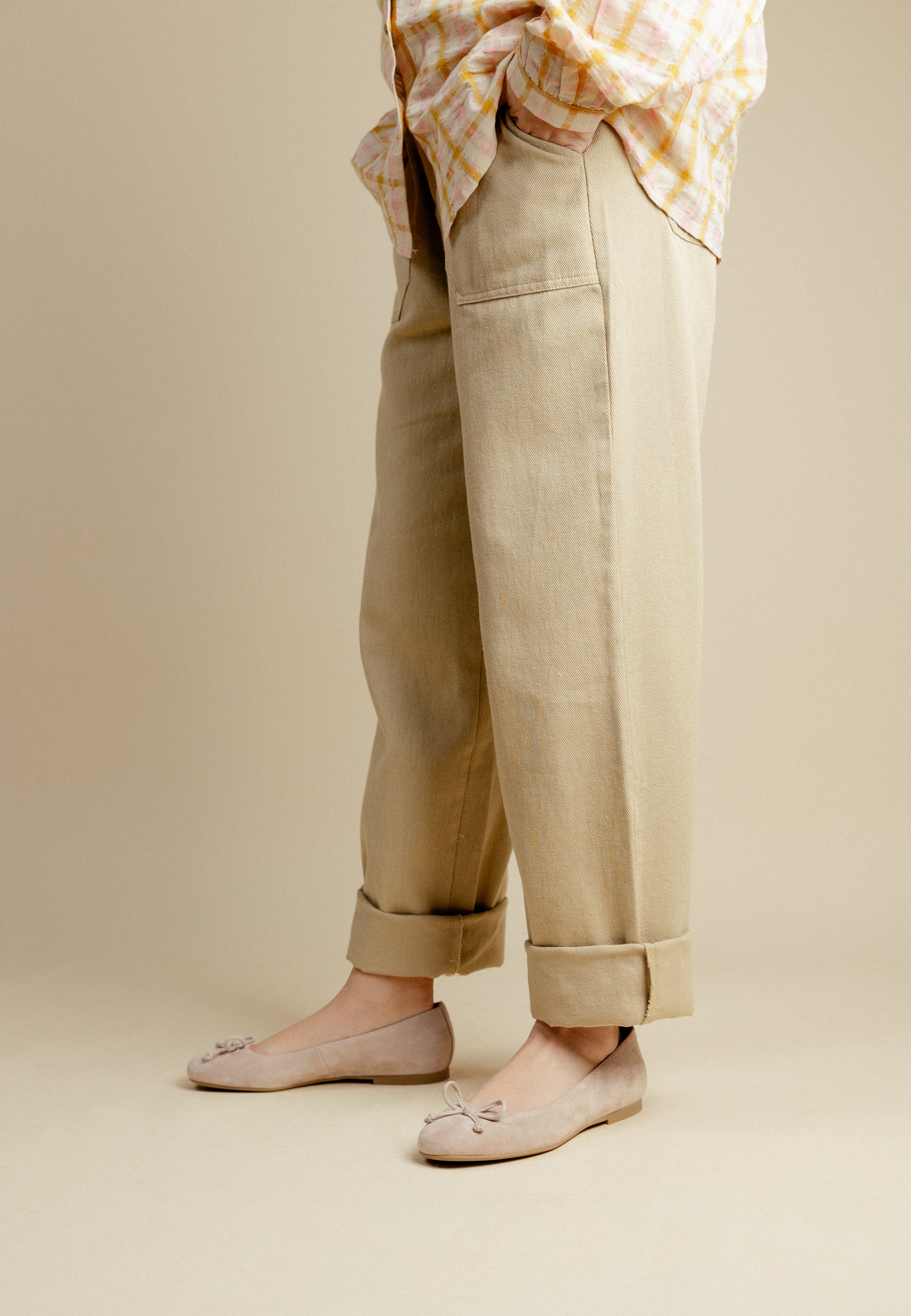 BALLERINES JULINE - BEIGE