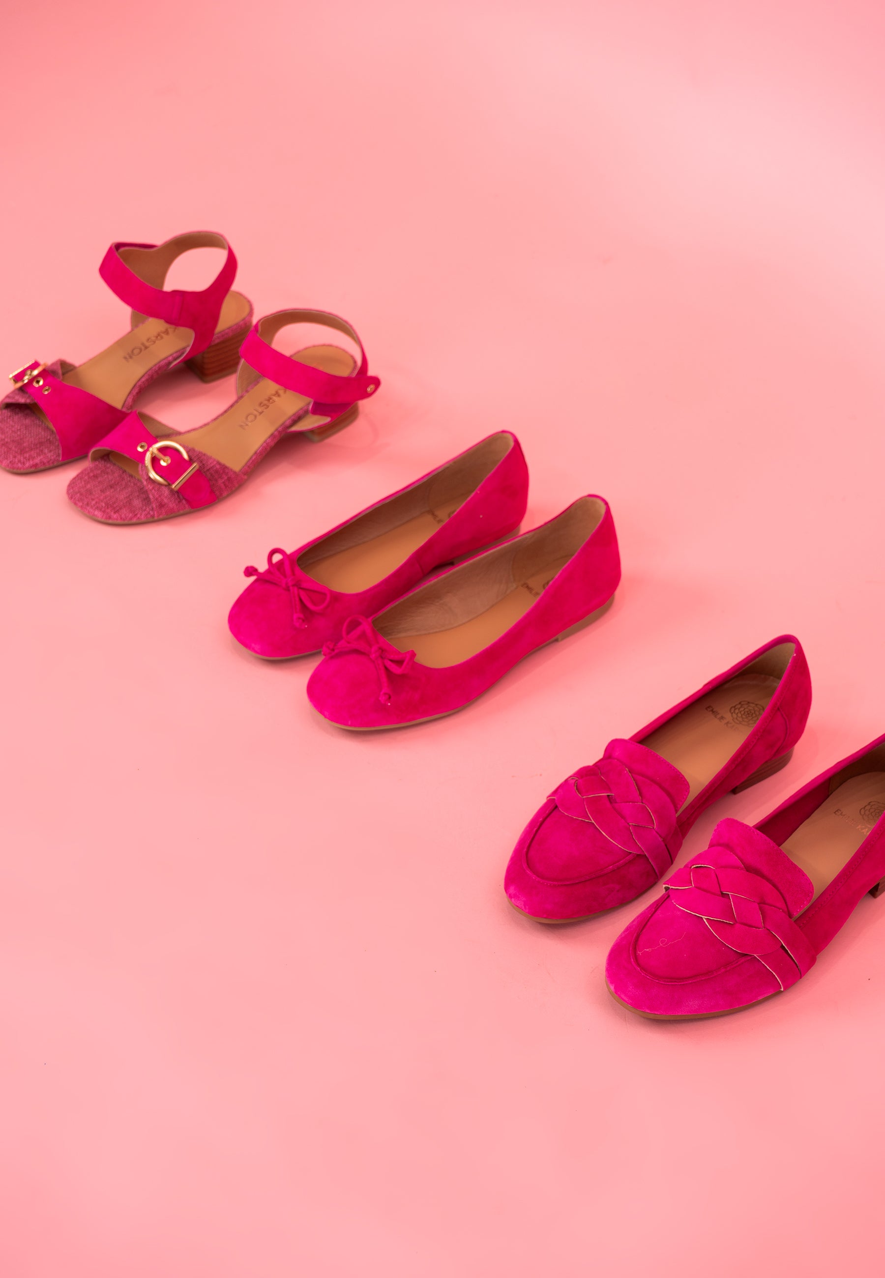 BALERINES JULINE - FUCHSIA