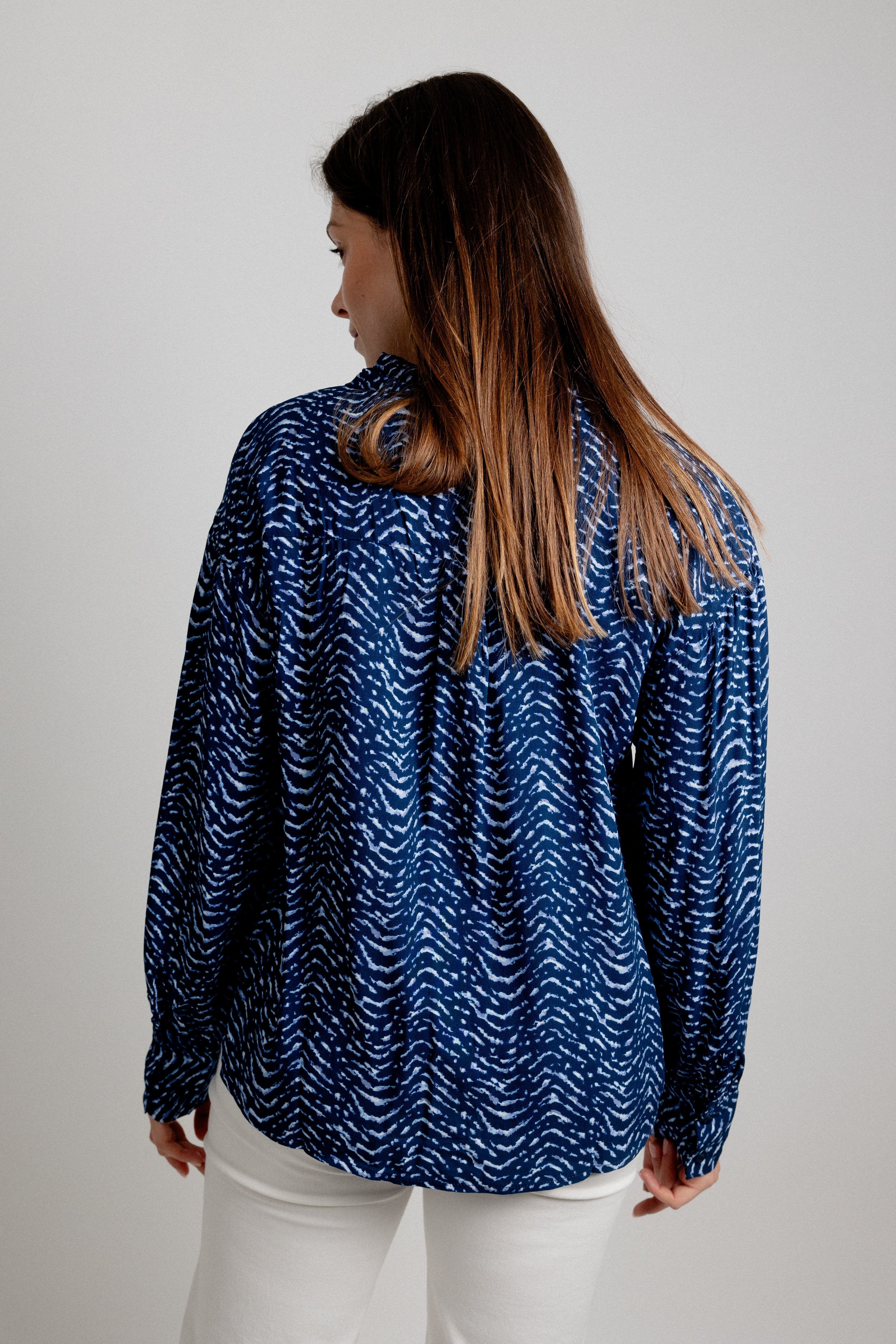 CHEMISE KERRY - BLEU