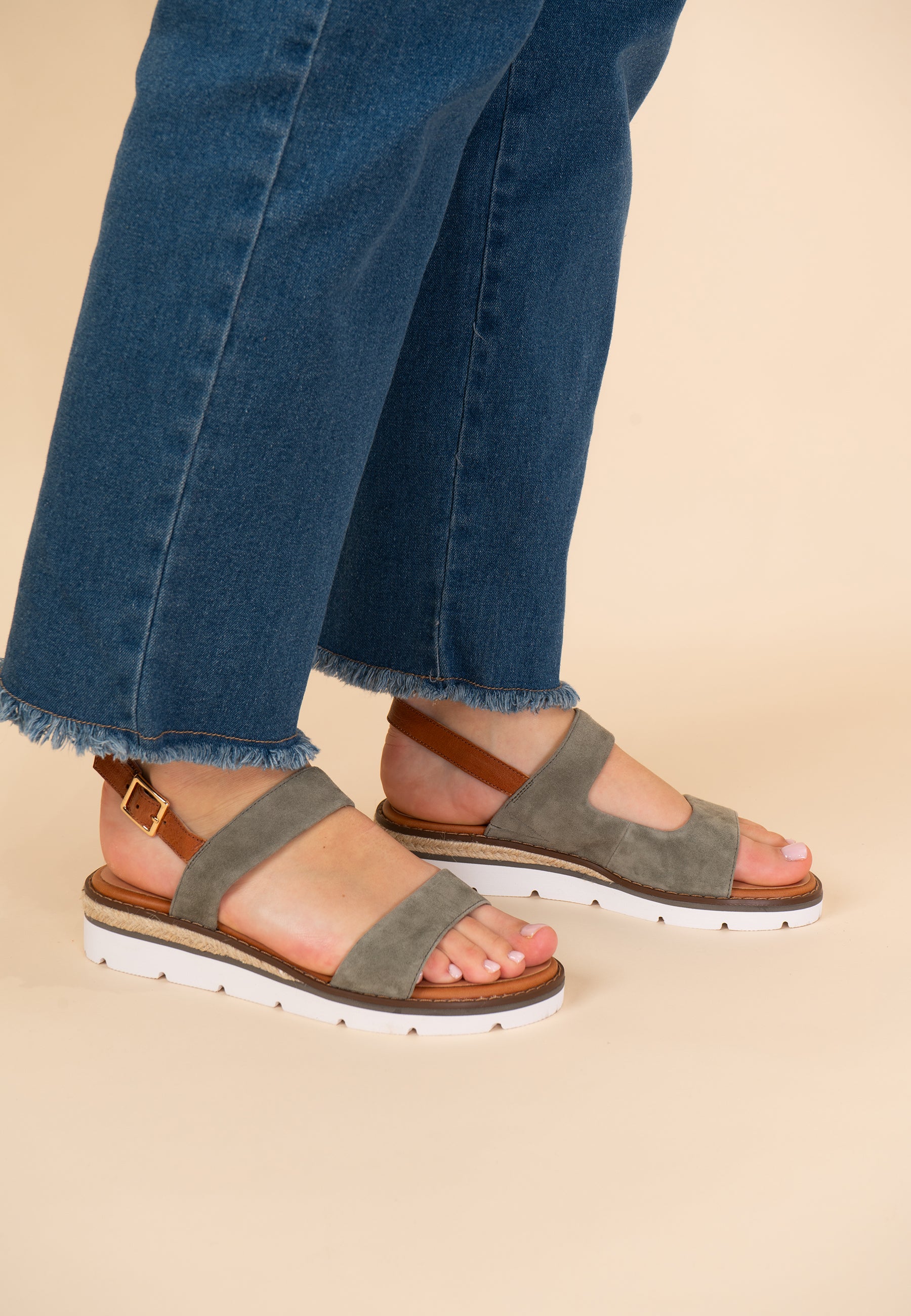 SANDALES KIRSA - VERT