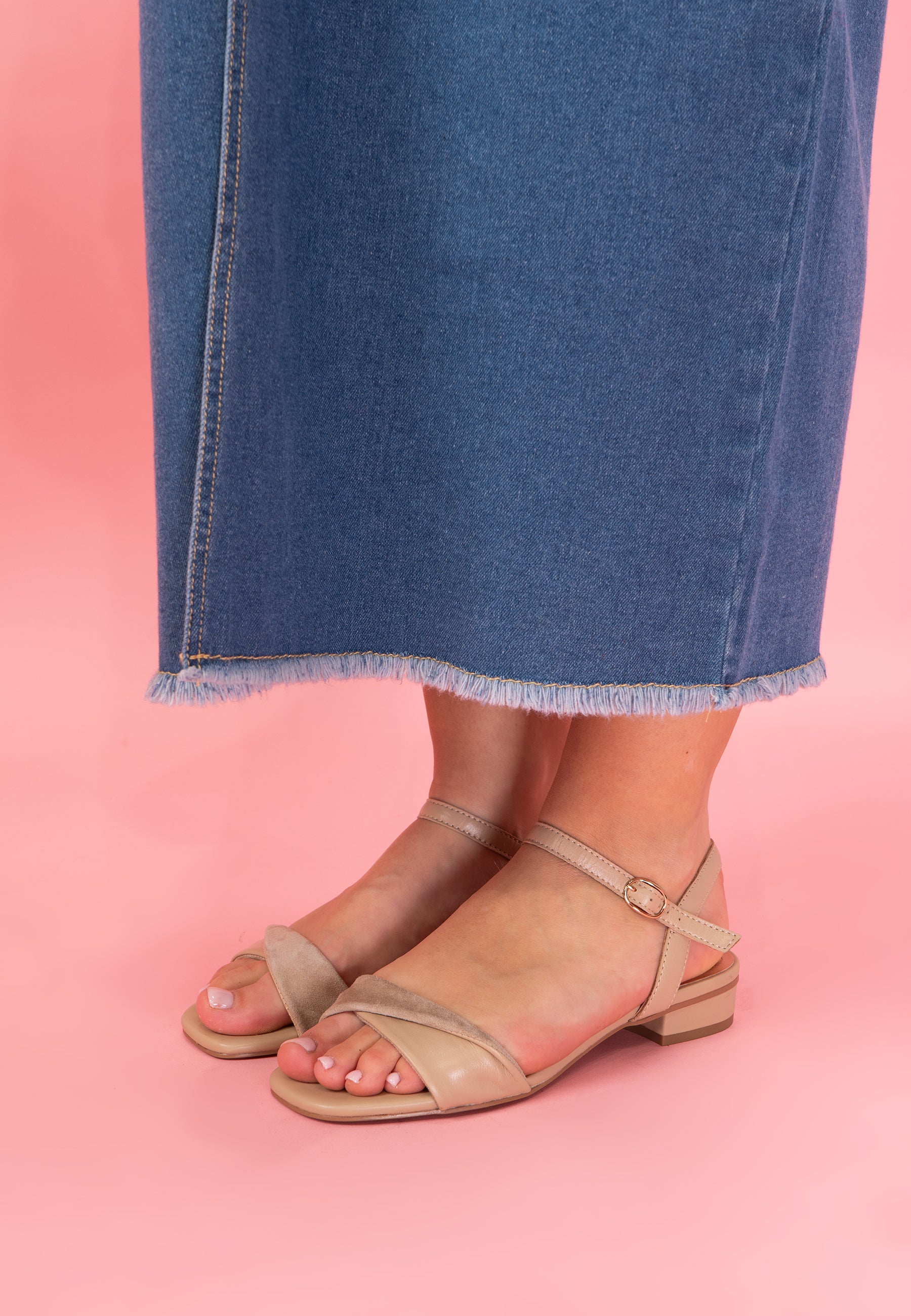 SANDALES KURIA - Beige