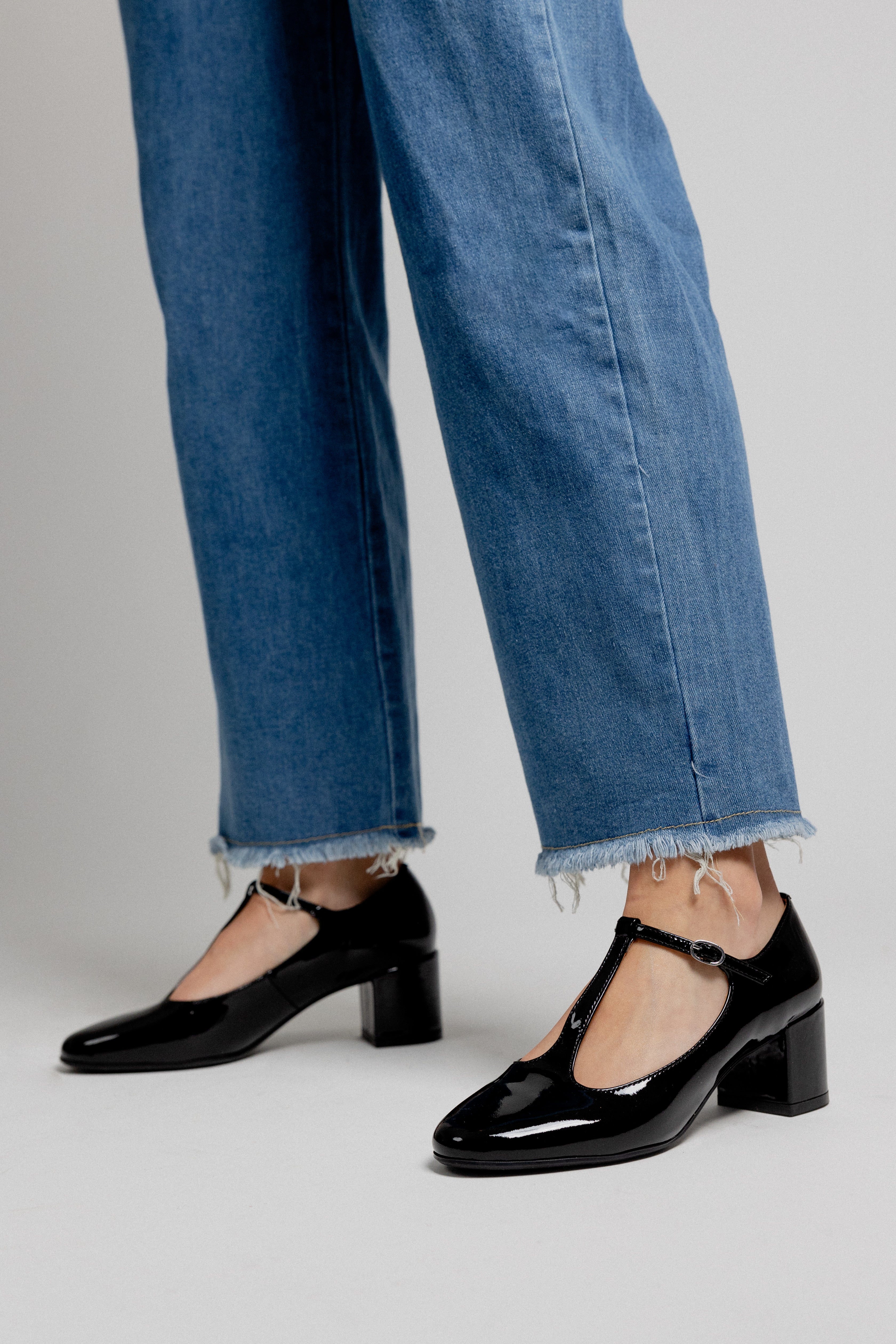 LINARIA PUMPS - BLACK PATENT