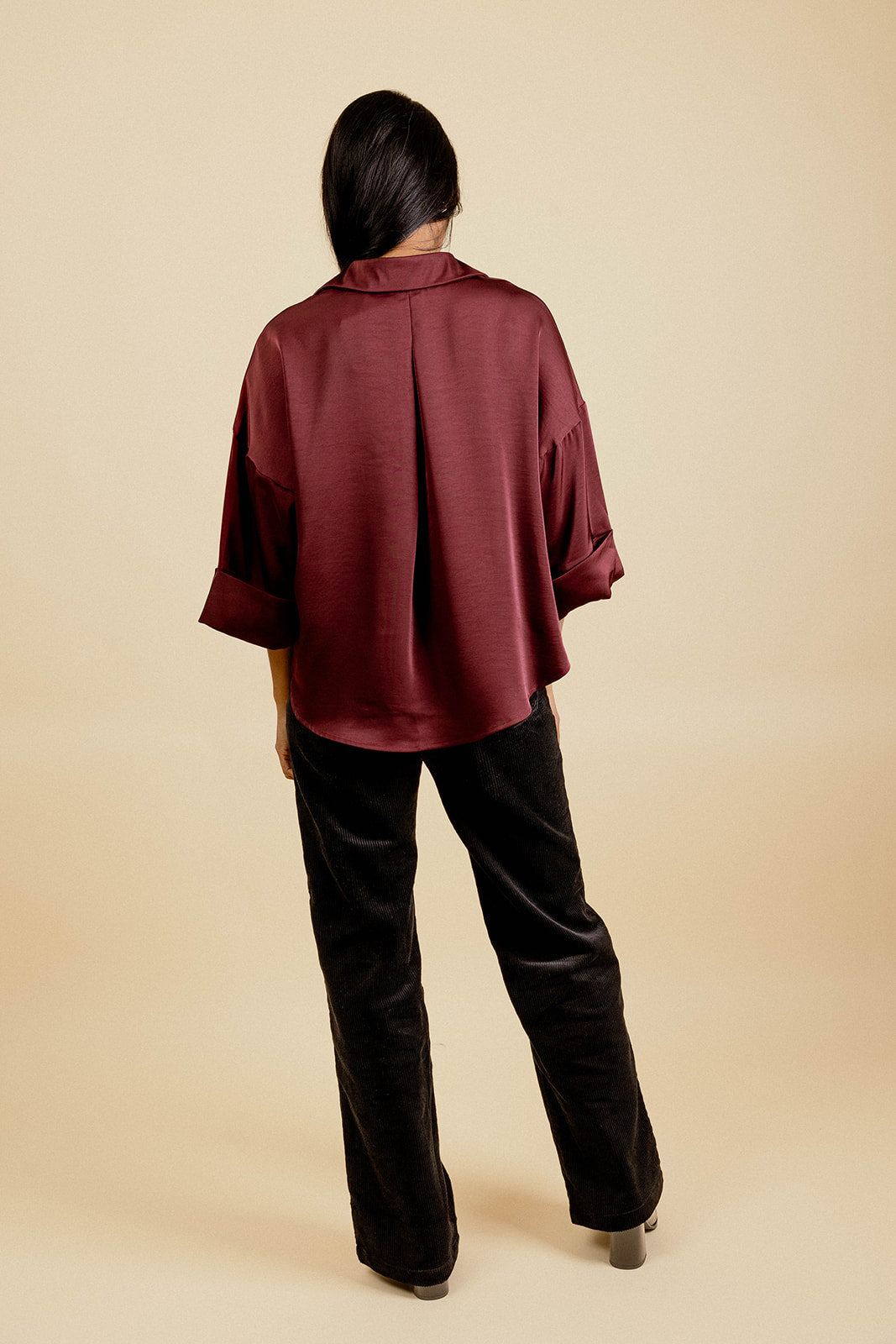 BLOUSE LEANDRE - BORDEAUX