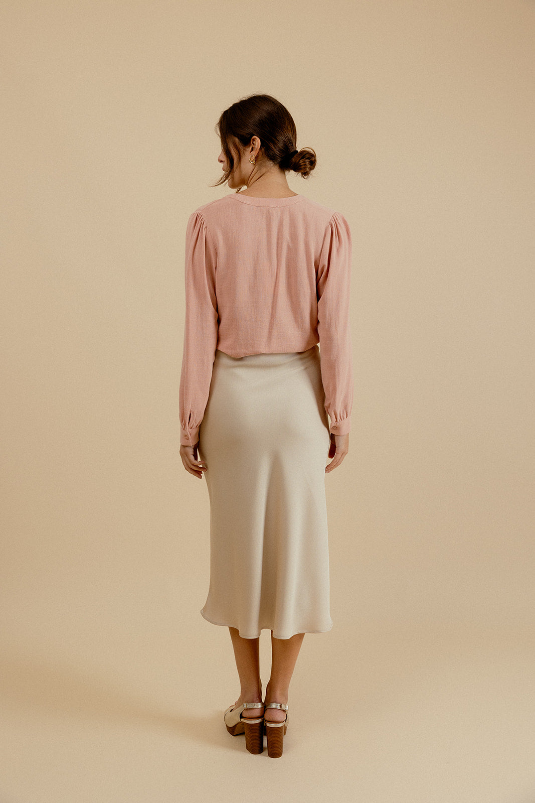 LEONTINE SKIRT - BEIGE