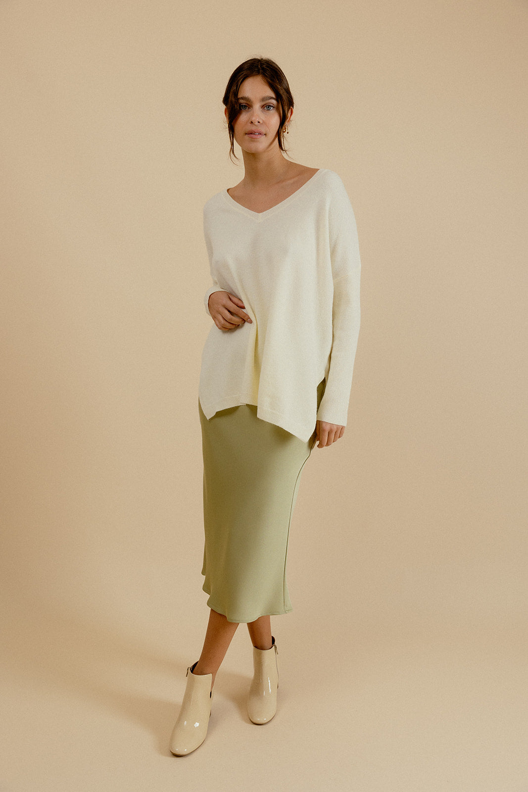 LEONTINE SKIRT - GREEN