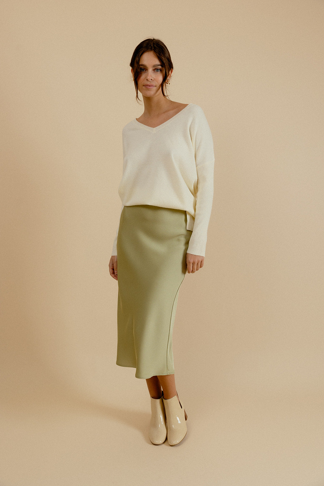 LEONTINE SKIRT - GREEN