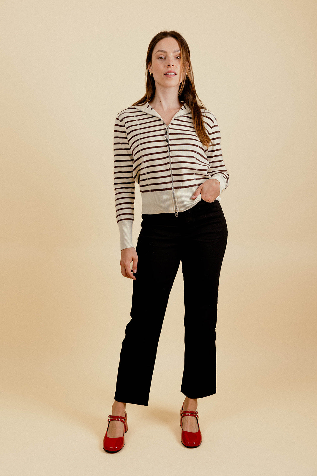 LIO CARDIGAN - ECRU