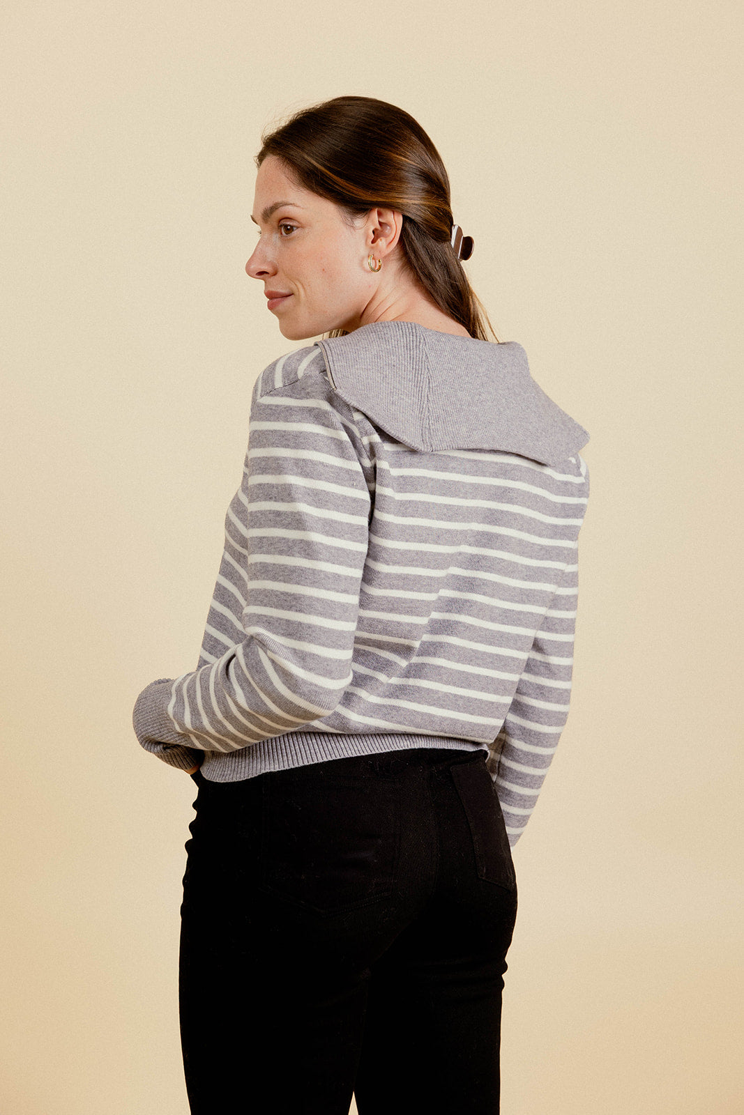 LIO CARDIGAN - GREY