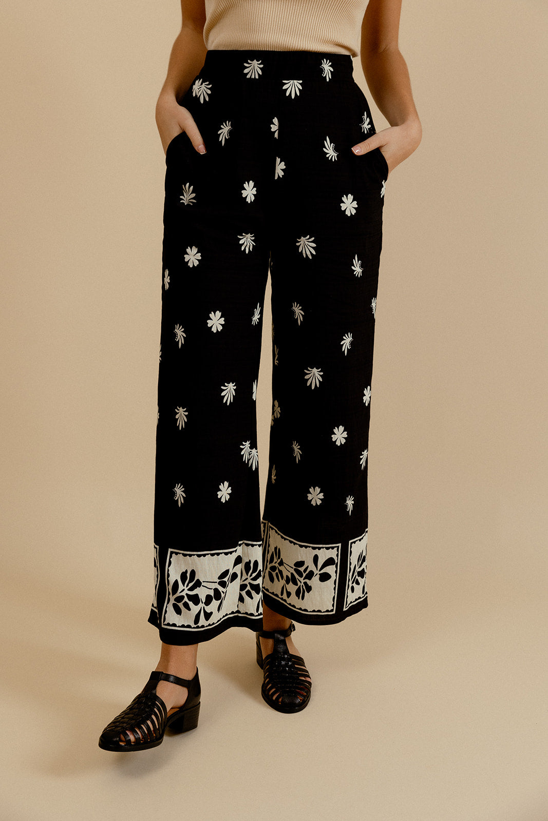 PANTALON LIOR - NOIR