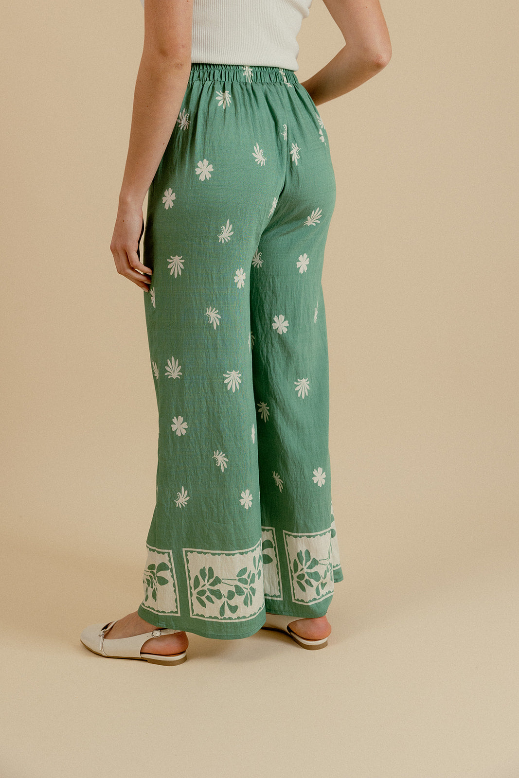 PANTALON LIOR - VERT