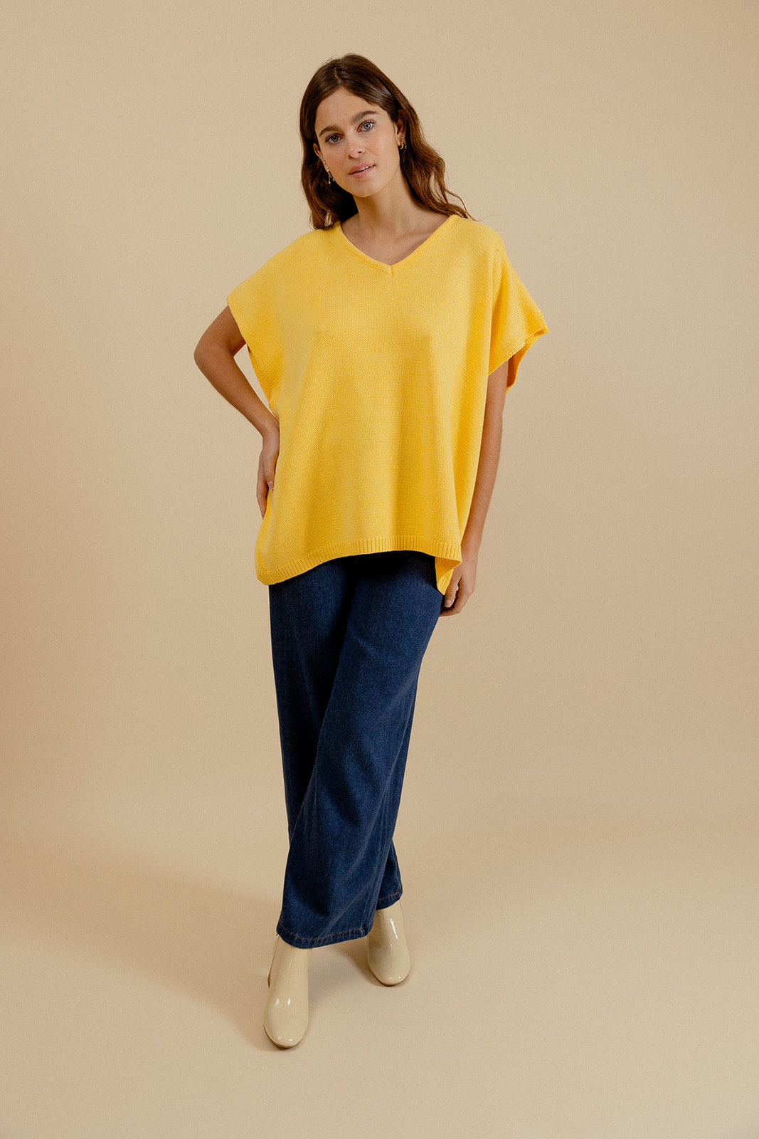 PULL LORIANE - JAUNE