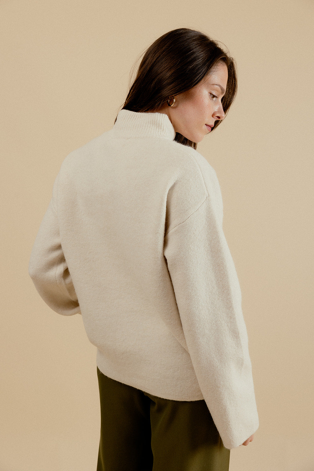 CARDIGAN LOUIS - ÉCRU