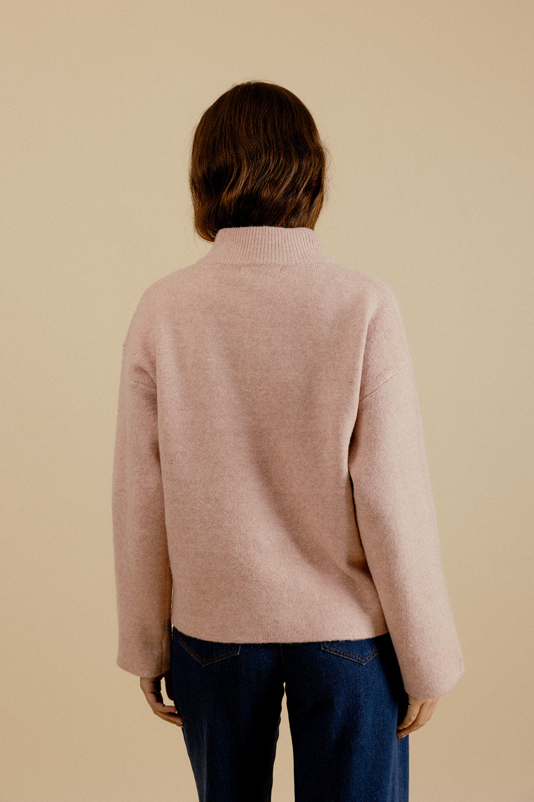 CARDIGAN LOUIS - ROSE