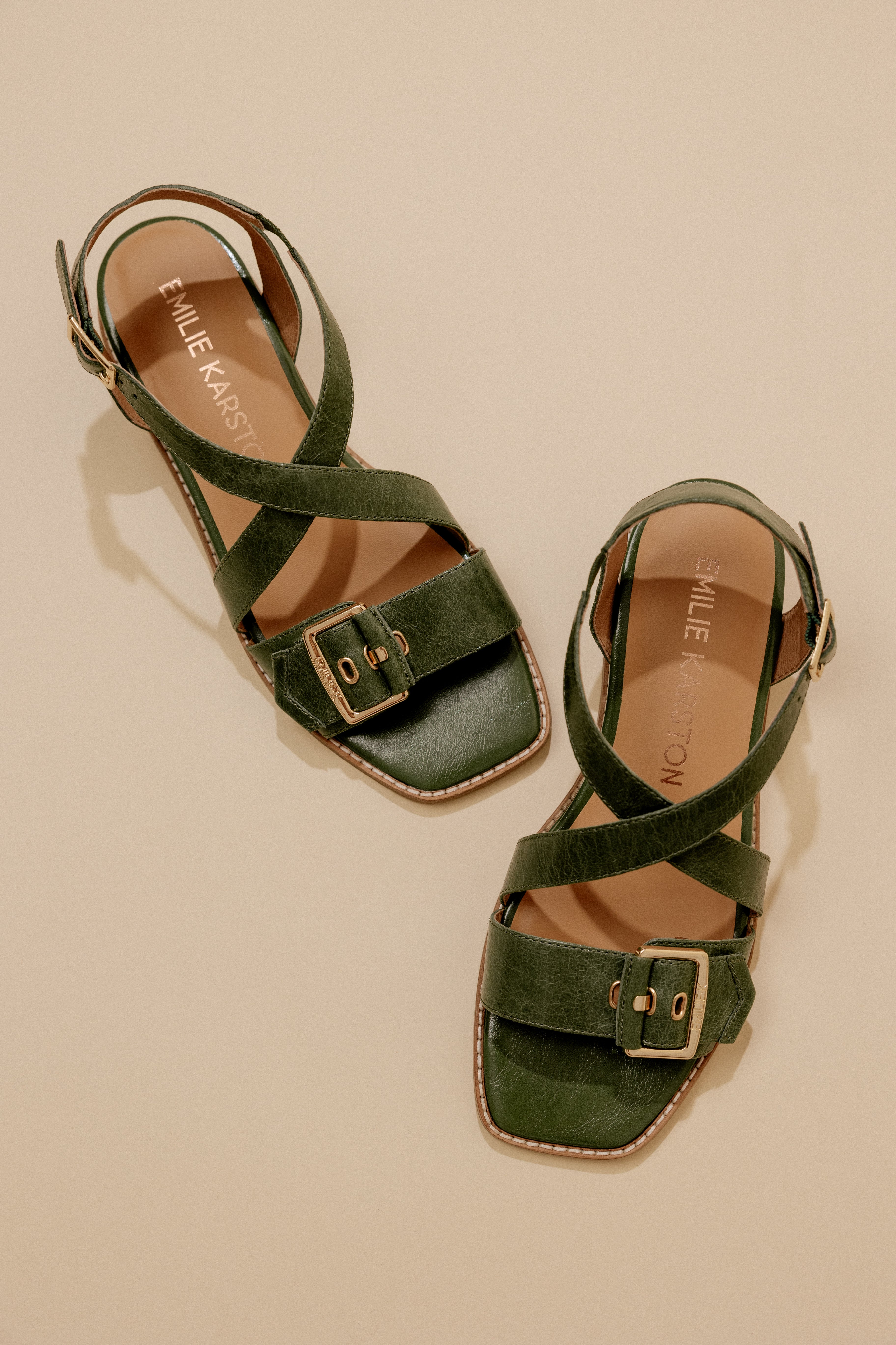 SANDALES LUCIE - VERT