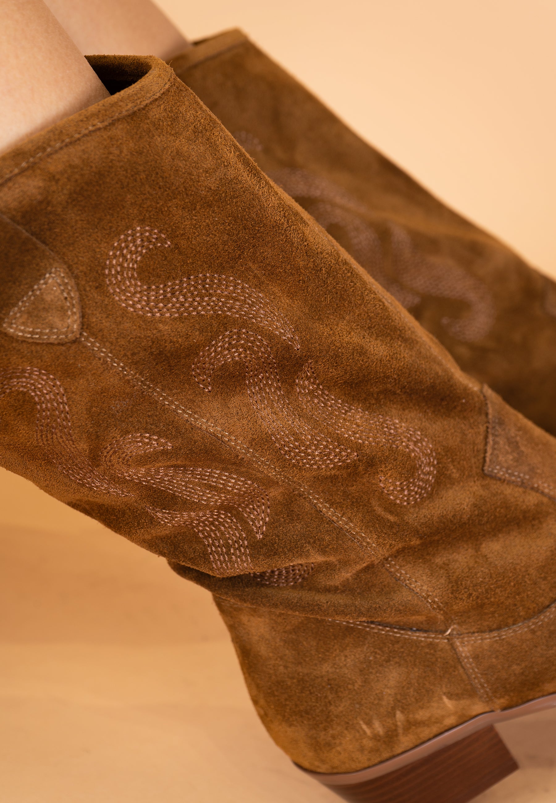 LYS ANKLE BOOTS - CAMEL