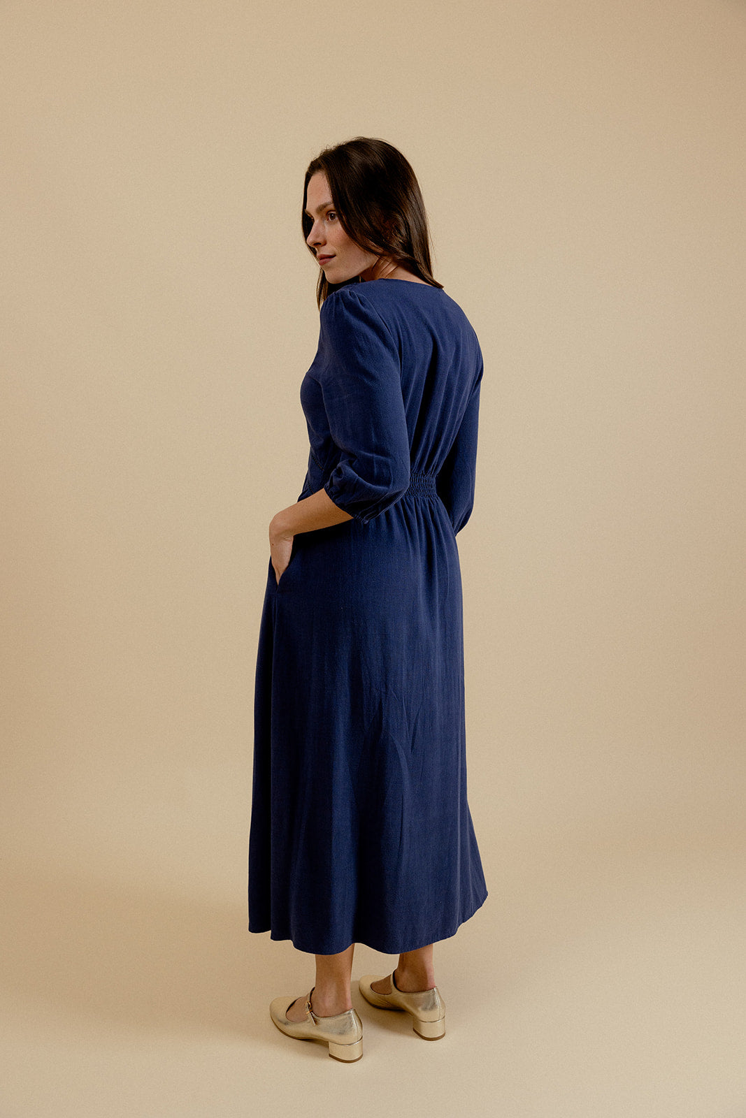 ROBE LYSANDRE - MARINE