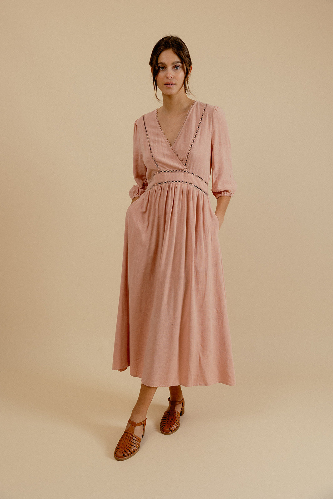 ROBE LYSANDRE - ROSE