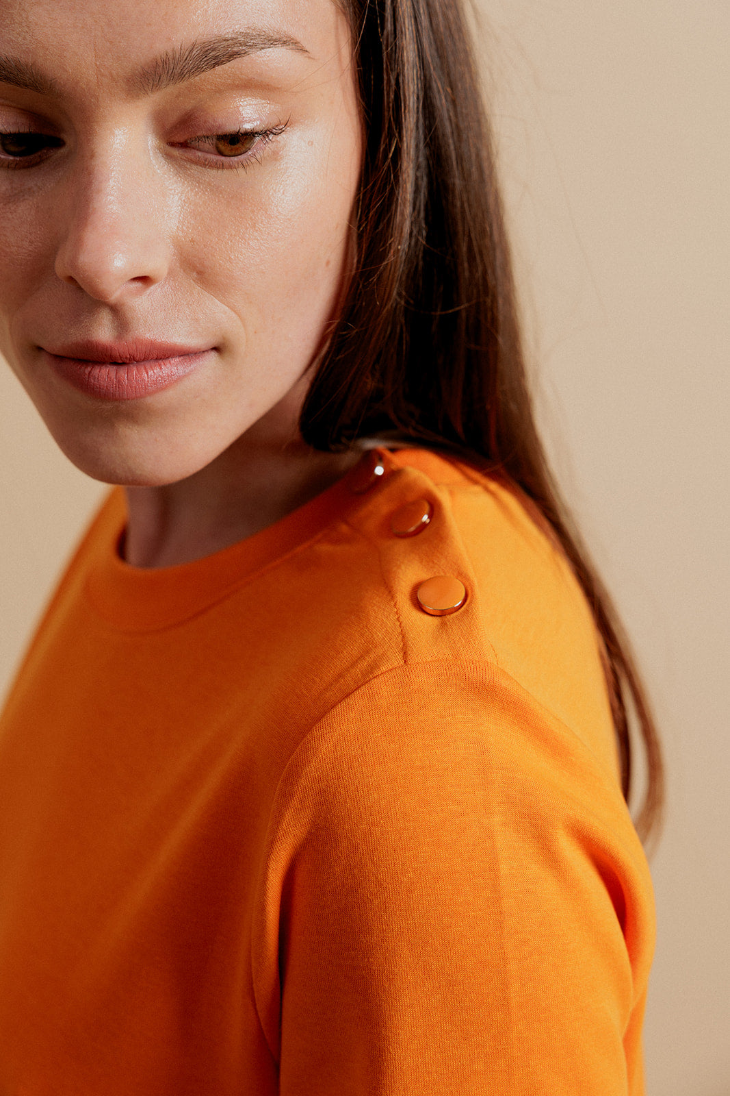 ROBE LONGUE MARJOLAINE - ORANGE