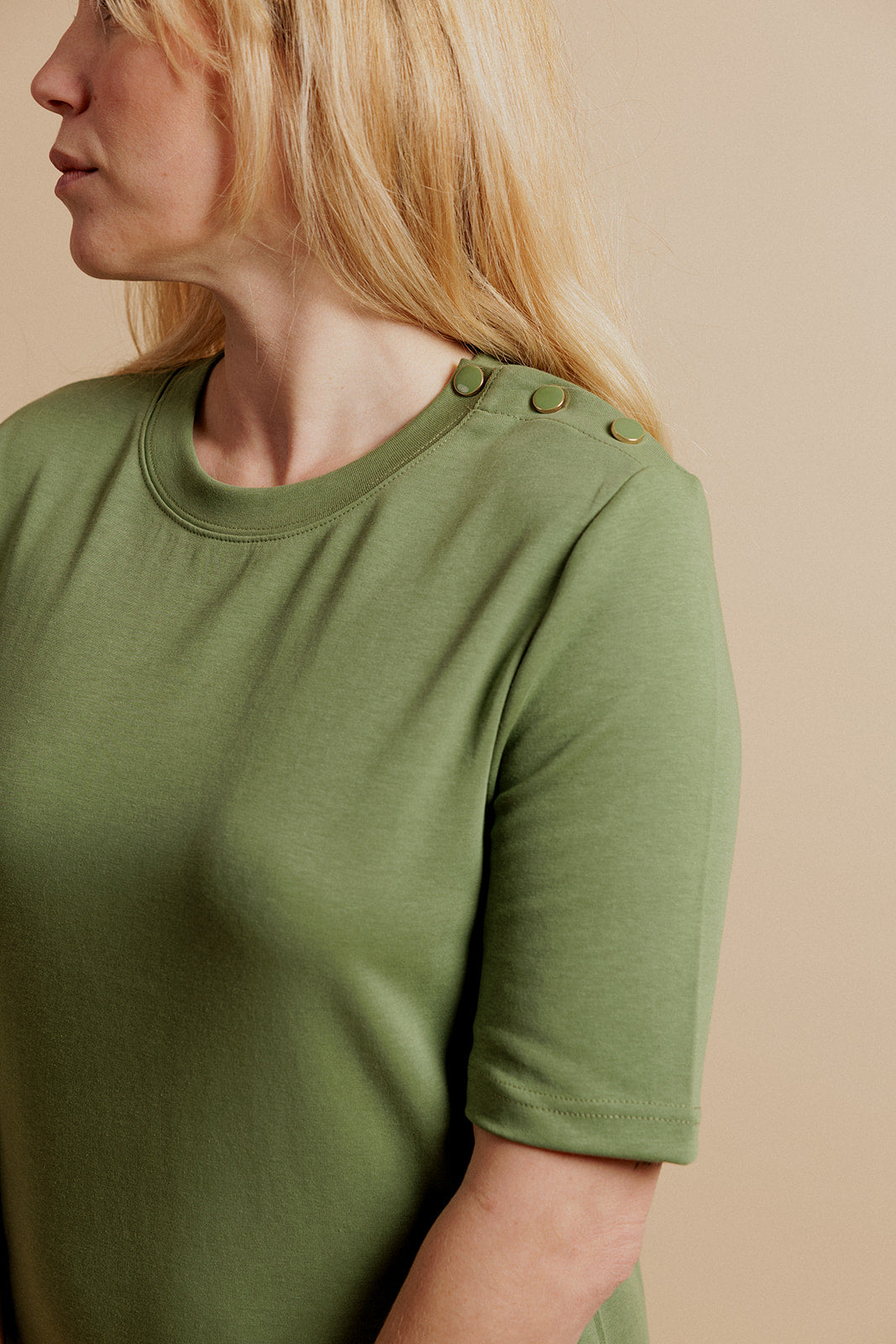 ROBE LONGUE MARJOLAINE - VERT