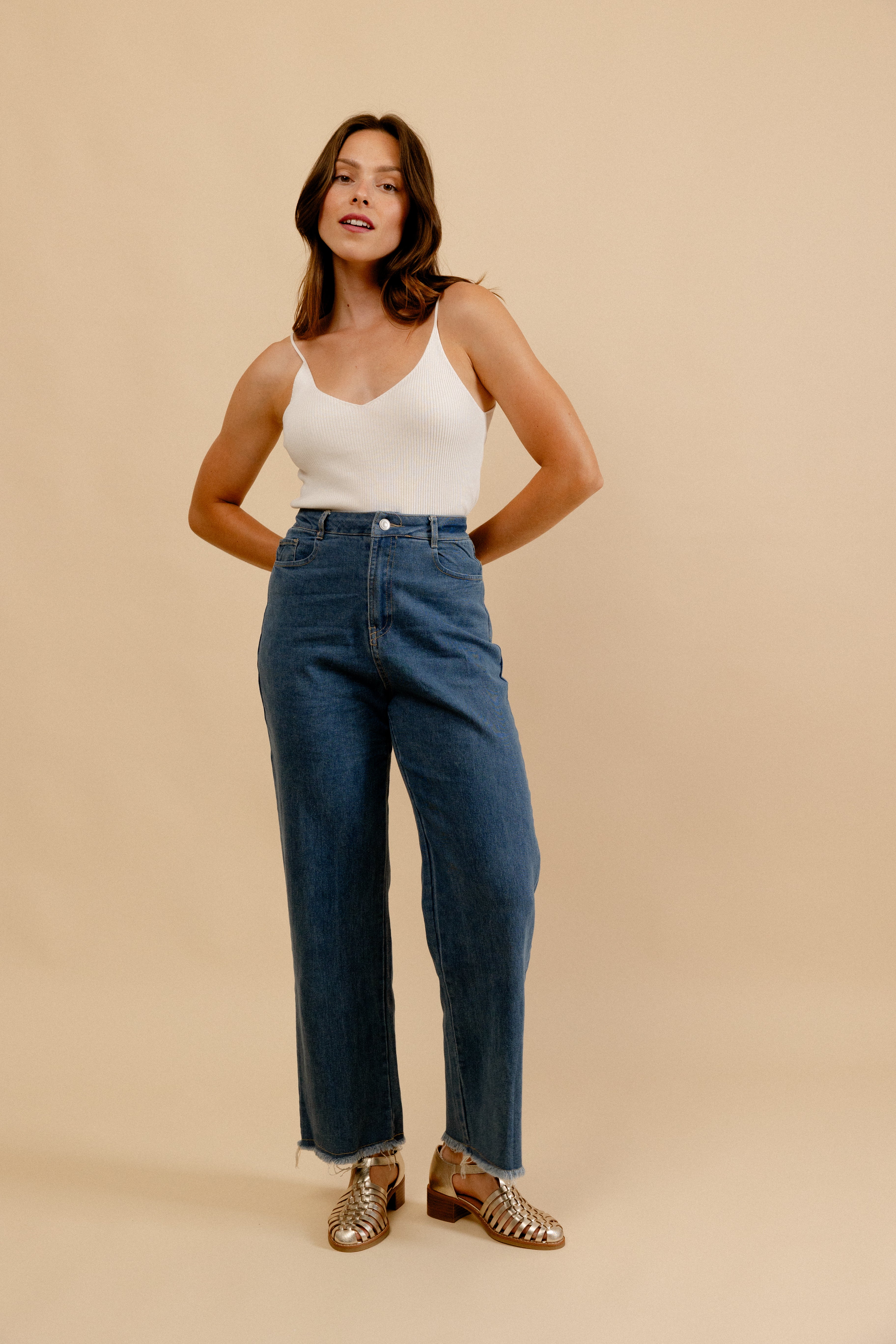 SANDALES MAEVE - PLATINE