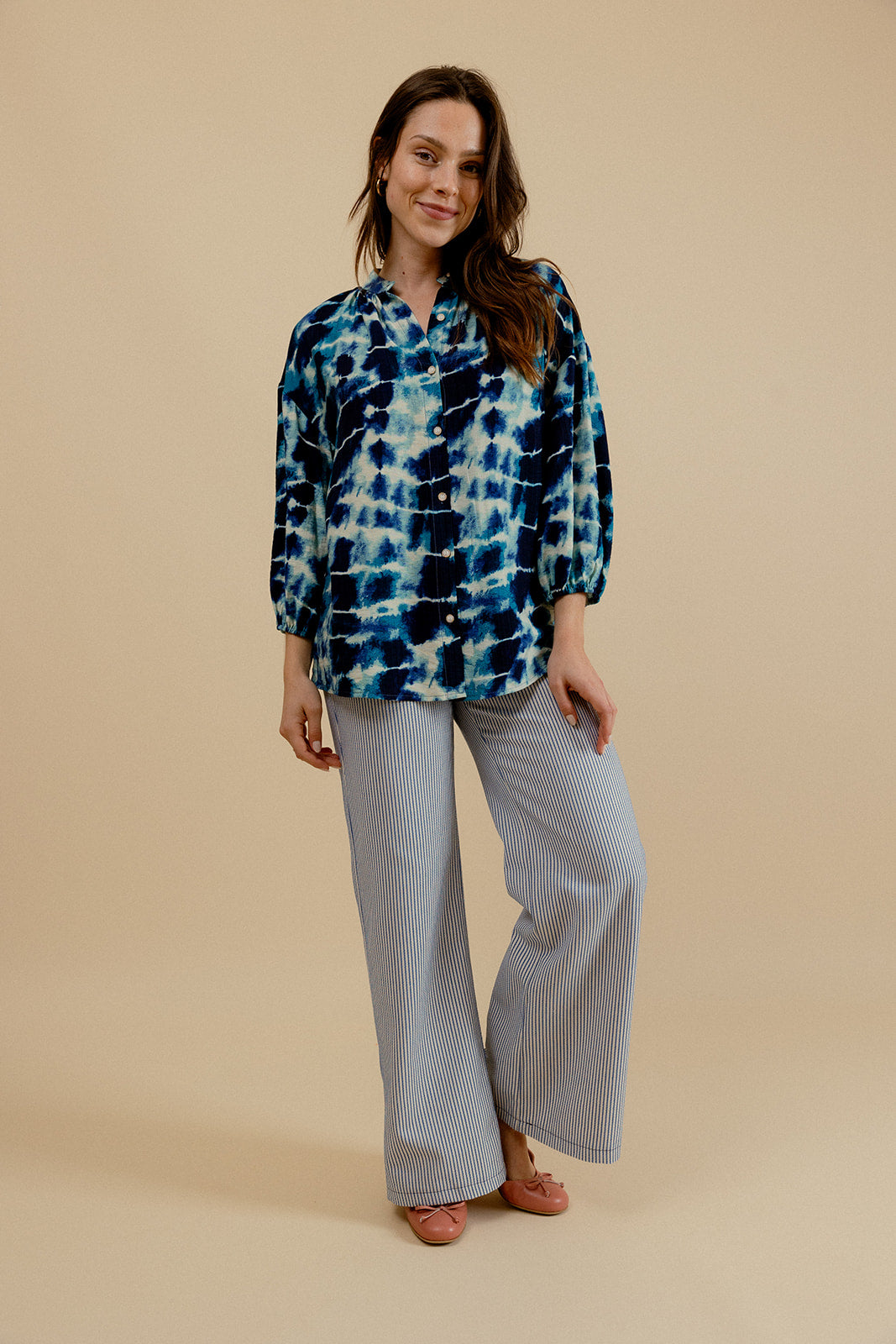 PANTALON LEON - BLEU