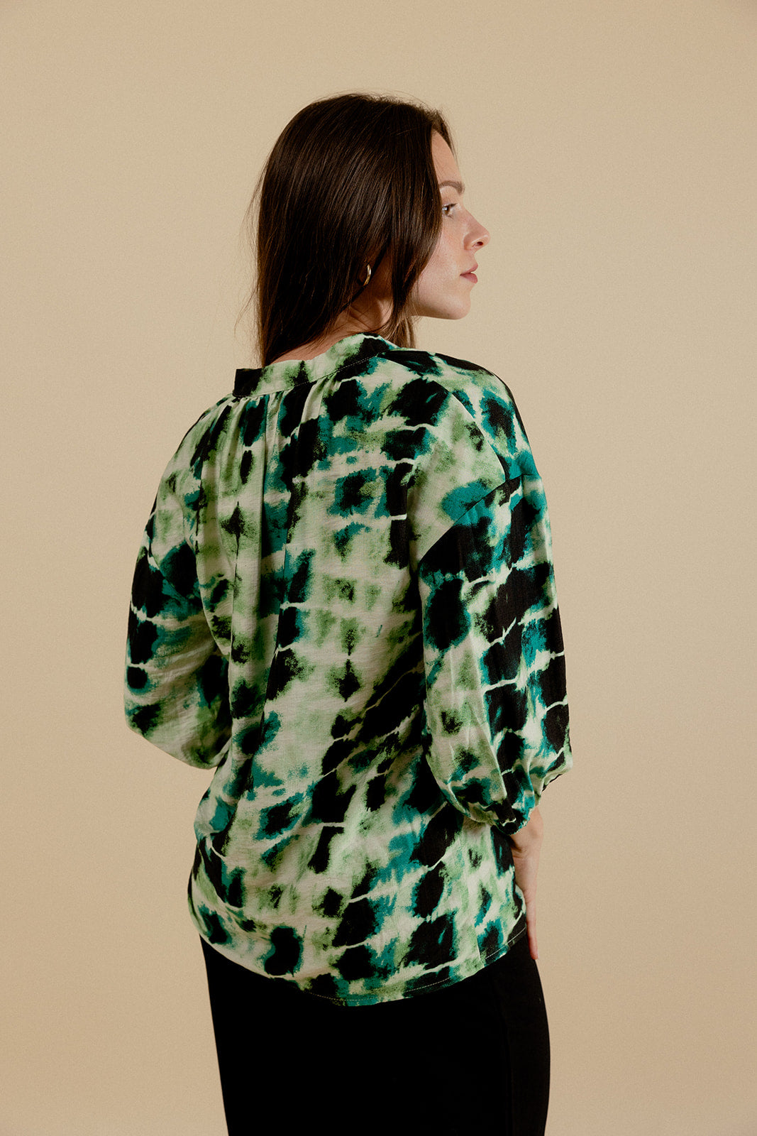 MAÏA BLOUSE - GREEN