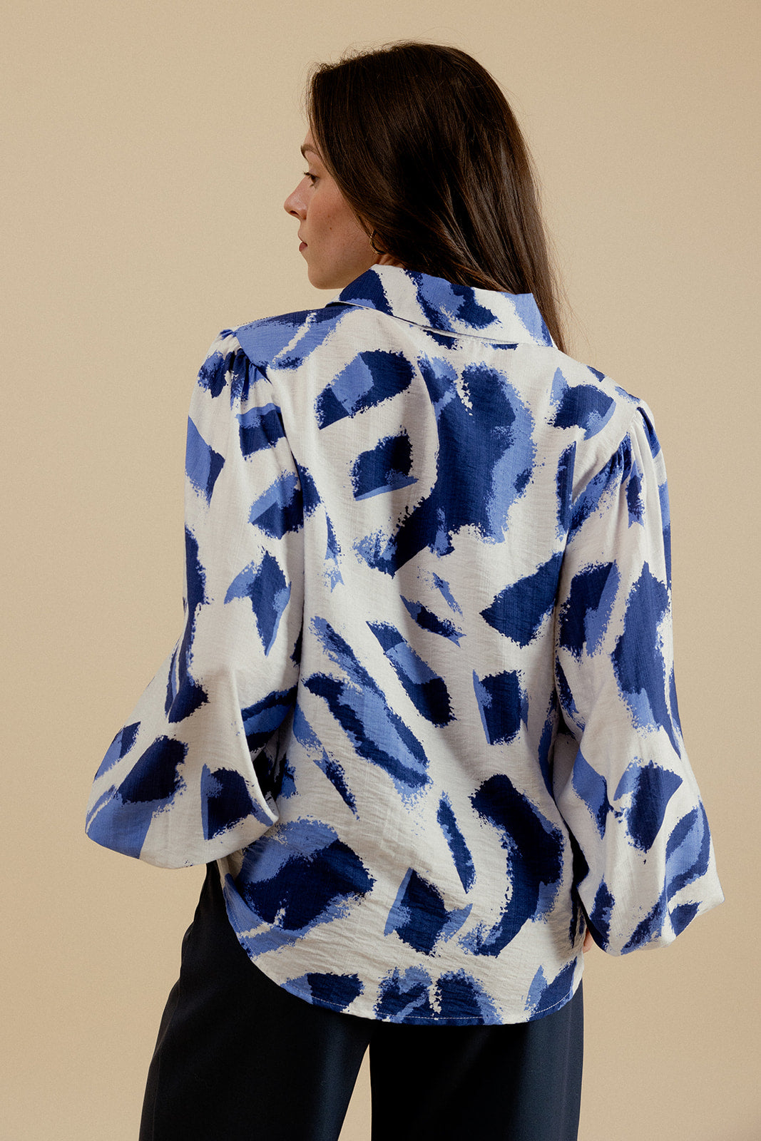 MARGUERITE SHIRT - BLUE