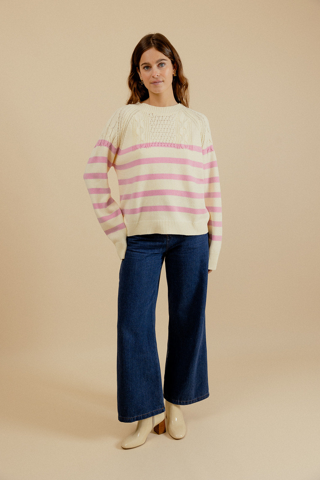 SAILOR SWEATER - PINK