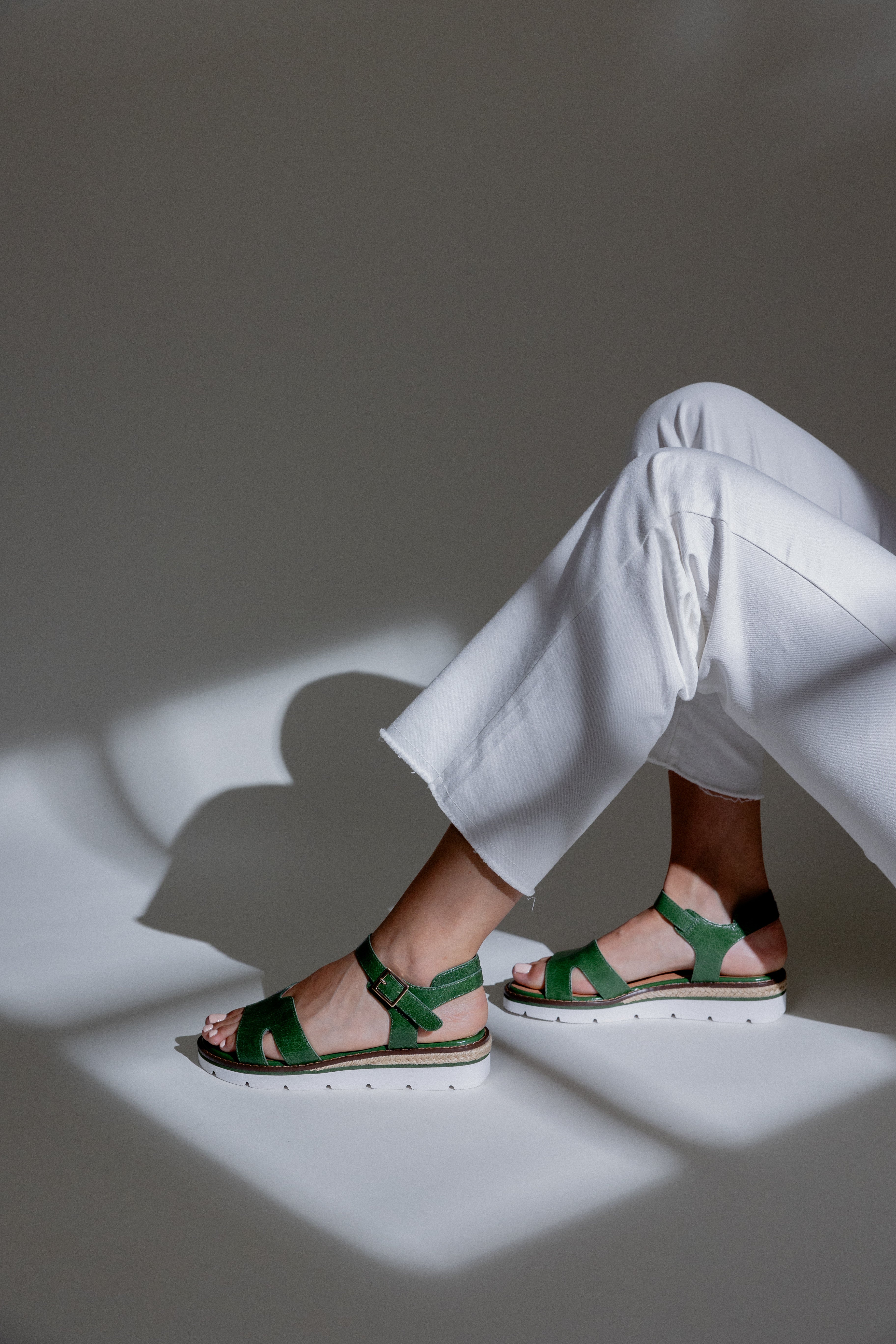 SANDALES MARION - VERT