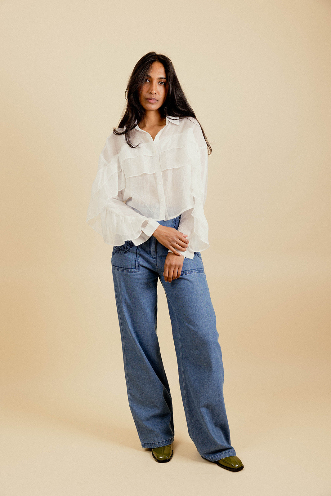 CHEMISE MARY - ÉCRU