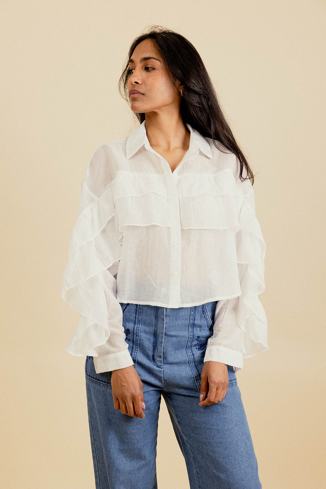 CHEMISE MARY - ÉCRU