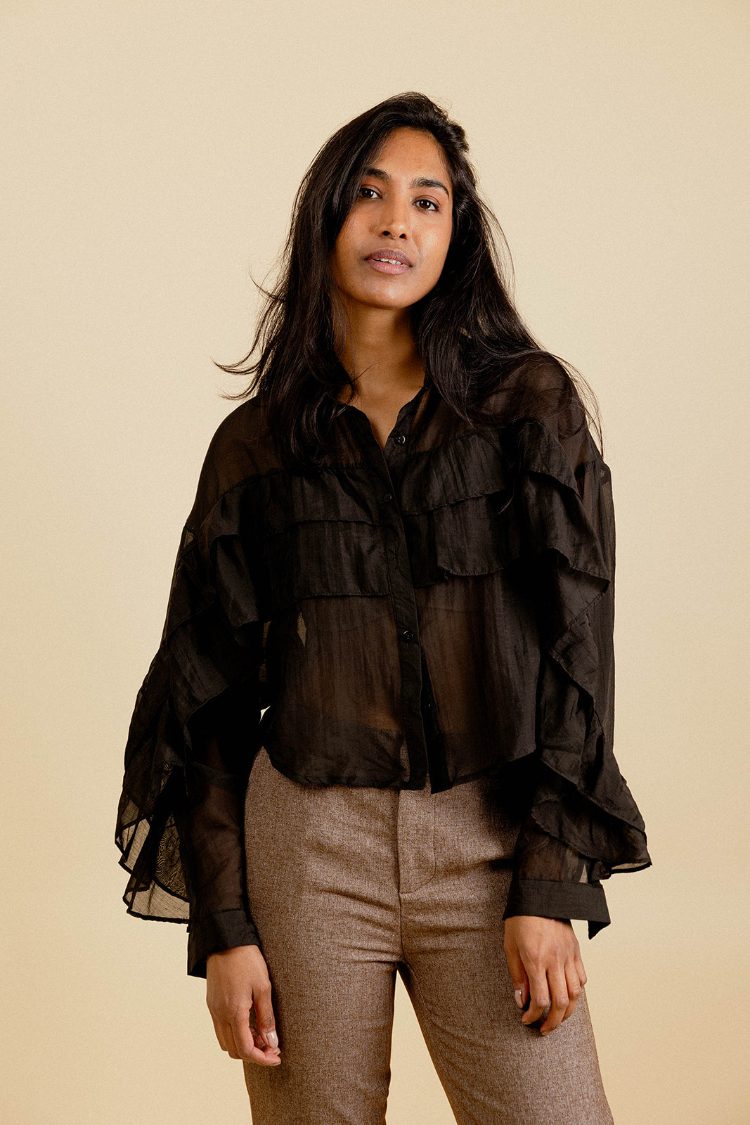 CHEMISE MARY - NOIR