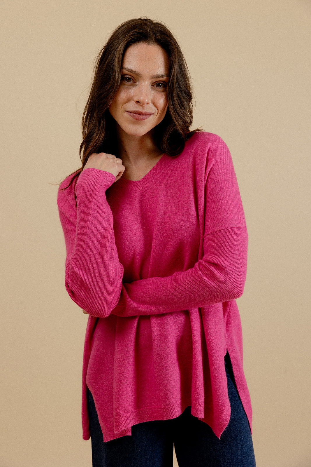 PULL MASSEO - FUCHSIA