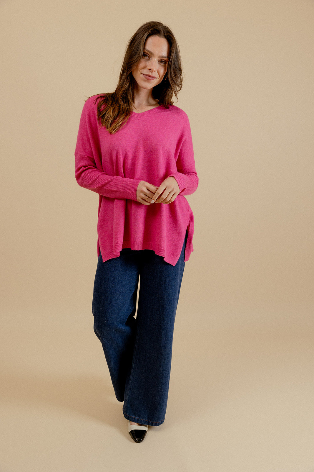 PULL MASSEO - FUCHSIA